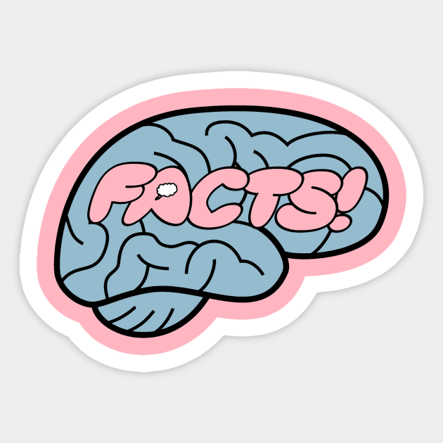 YBOF Logo Sticker by Your Brain On Facts